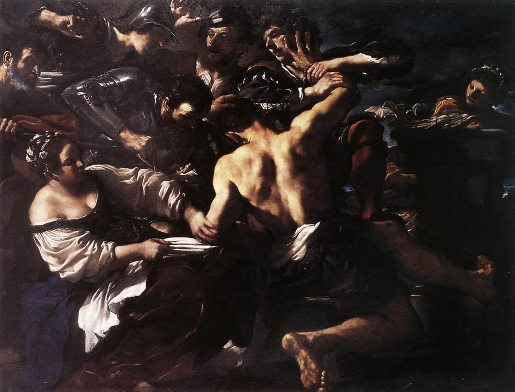 Guercino Samson Captured by the Philistines